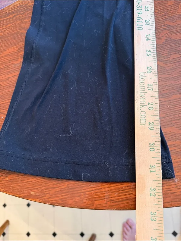 Lululemon High-Waist Black Flare Yoga Pants size 4 - Image 7