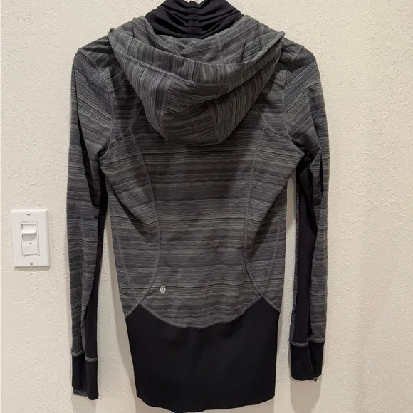 LULULEMON Daily‎ Practice Space Dye Twist Dark Slate Fatigue Green Black size 8 - Image 6