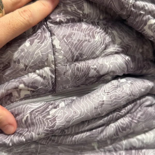 Lululemon Pack It Down Again Jacket Hooded Puffer 700‎ Down Lilac Purple Size 2 - Image 8