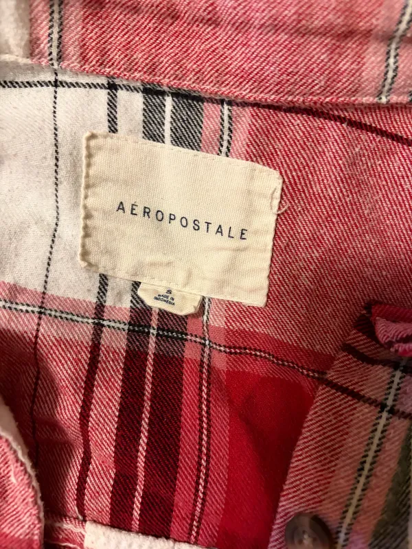 Aeropostale Flannel Red - Image 2