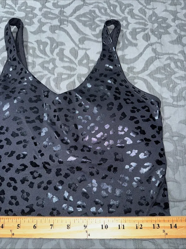 The Gym People Womens' medium Sports Bra Longline Wirefree Padded Medium Support - Image 4