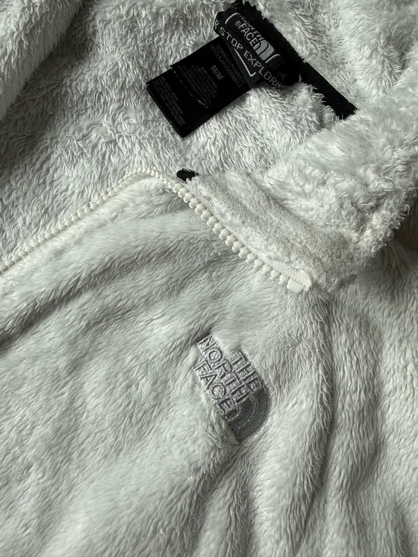 The North Face White Zip-Up Jacket - Image 4