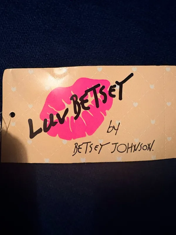 LUV Betsey by Betsey Johnson black quilted wallet - Image 2