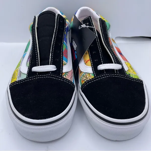 unisex loteria old skool skate multicolor shoes Size Men 4.5 Women 6 - Image 5