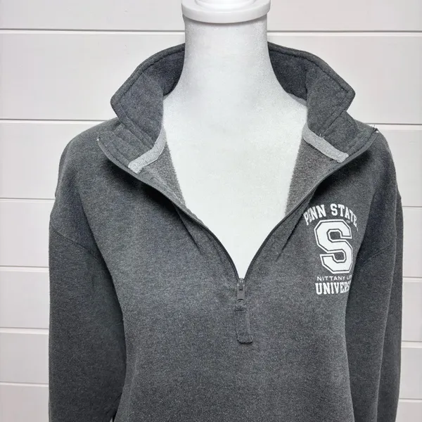 J. America Penn State Vintage NITTANY‎ LIONS University Hoodie Sweatshirt 90s L - Image 3