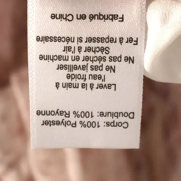 Lush Halter Top Printed Open Back Maxi Dress Ash Mauve Small NEW - Image 8