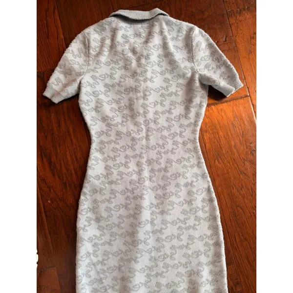 Maje Roetic Jacquard Knit Mini Dress 34 - Image 5
