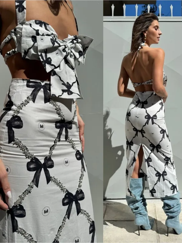 Milkwhite | Pencil Skirt Black - Image 2