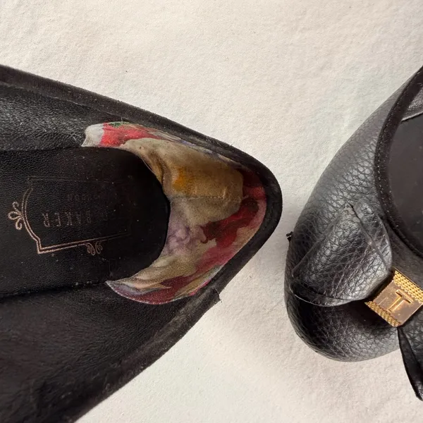 Ted Baker Sually Pebble Leather‎ Bow Ballet Flats in Black Size 6 or 37 - Image 5