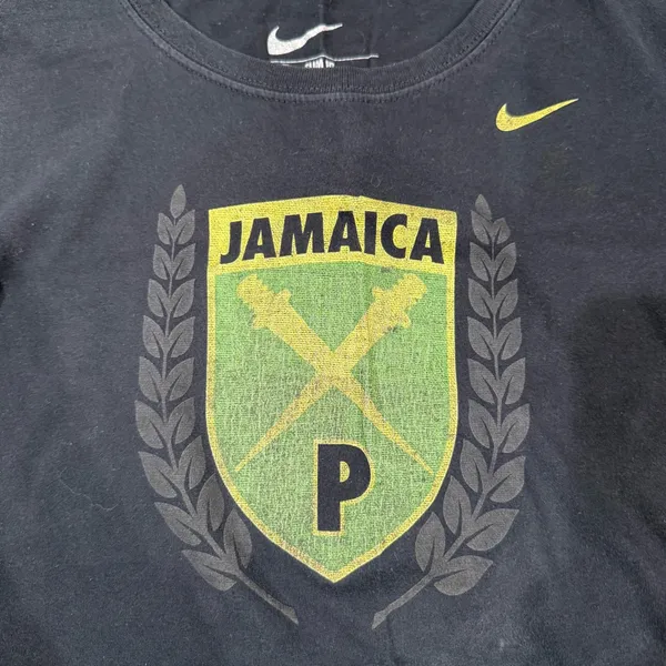 Nike Jamaica Track & Field Running Penn Relay Women’s Slim Fit T-Shirt - Image 2