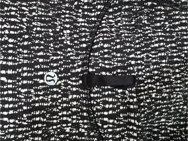 Lululemon Define Jacket Zip Front‎ Knotted Jacquard Black White Women’s size 6 - Image 11