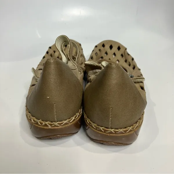 Rieker Doris 75 cut out shoes‎ tan size 40 - Image 5