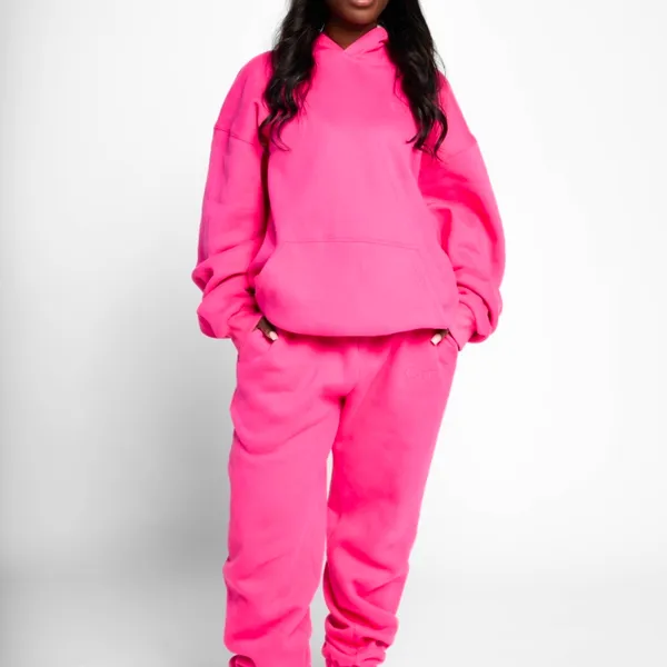 Comfrt Hot Pink Hoodie XL NWT - Image 3