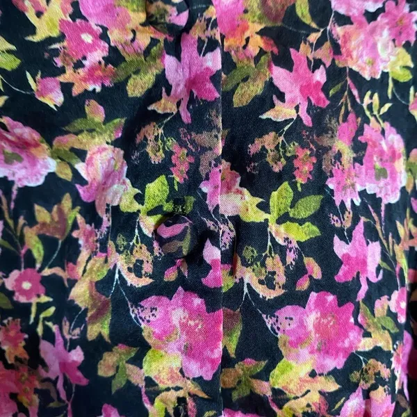 Vero Moda Elly Floral Mini Dress Long Sleeve NWT Small Pink - Image 7