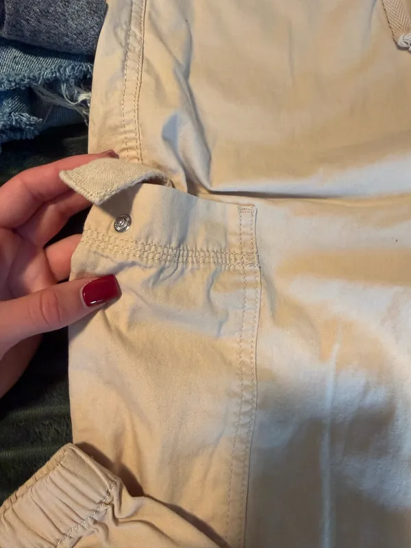Cargo Pants Tan Size XS - Image 2