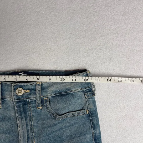Hollister High Rise Super Skinny Jeans Women’s Size 0 24x30 Distressed NWT Y2K - Image 5