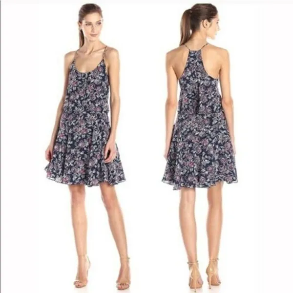 Joie silk nanon floral print dress size XS - Image 2