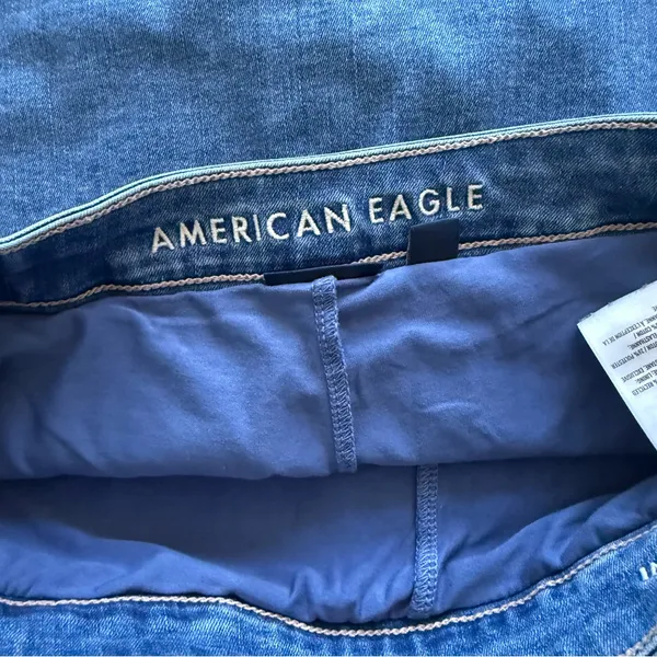 American Eagle Denim Mini Skirt size 2 - Image 5