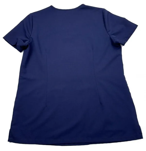 FIGS Navy V Neck Casma Scrub Top Small - Image 6