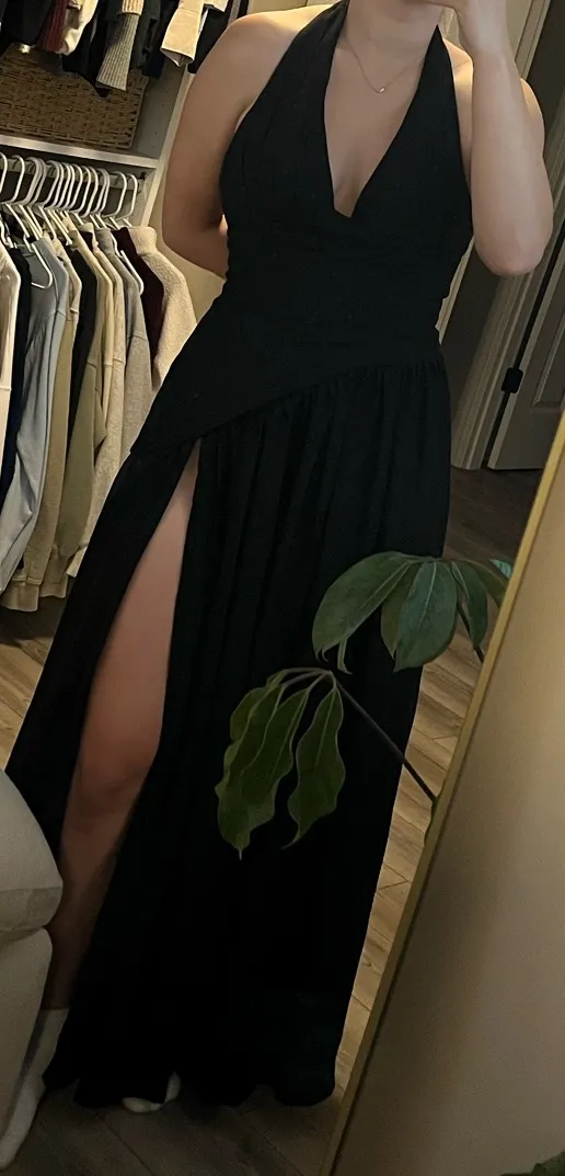 Amazon Black Maxi Dress - Image 4