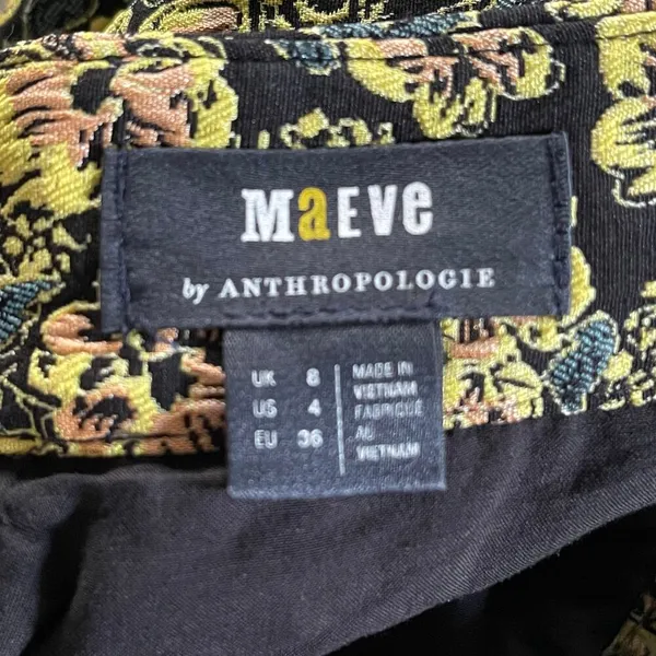 Anthropologie Maeve Brocade Maxi Skirt Size 4 - Image 5