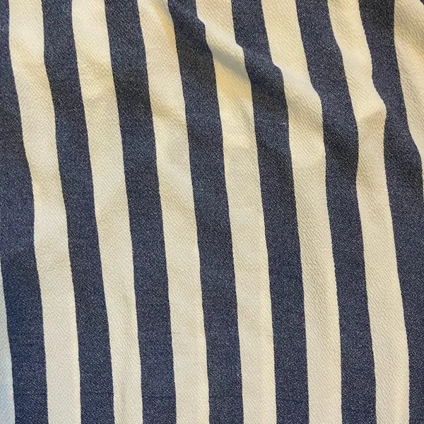 Striped off the shoulder maxi dress Blue - Image 7