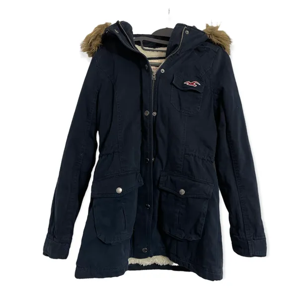 Hollister sherpa lined coat - Image 3