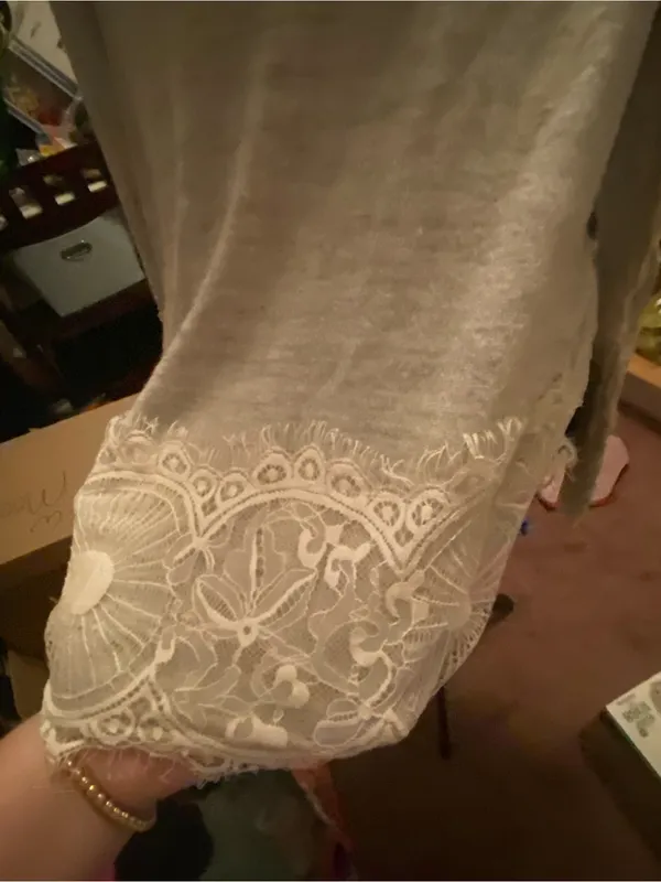 Altar'd State Light Gray Knit Top - Image 7
