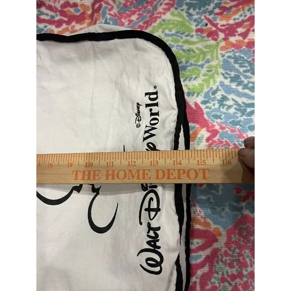 Vintage Walt Disney World Mickey Mouse‎ Silhouette Canvas Tote Bag - Image 10