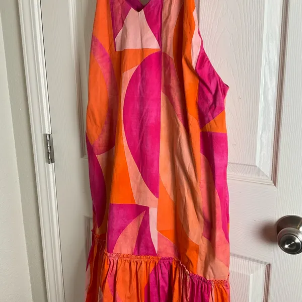 Anthropologie Peixoto multi color Maxi Dress size small - Image 4
