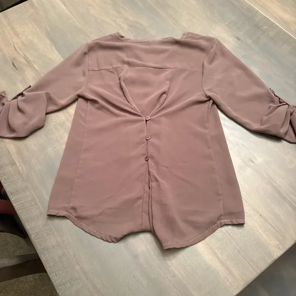 Brown Long Sleeve Pink Size M - Image 2
