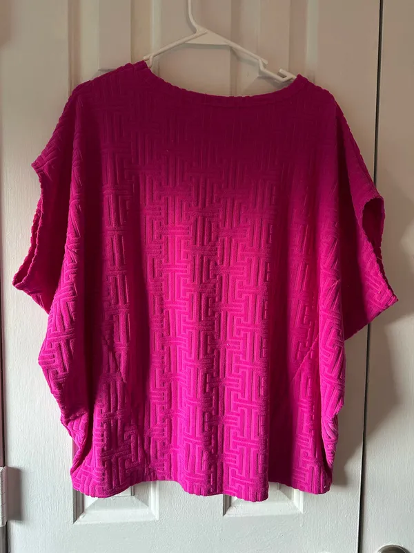 Entro Pink Top Textured - Image 2