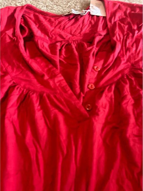 ab3 Woman size 2xl Top Shirt Red Unused - Image 3