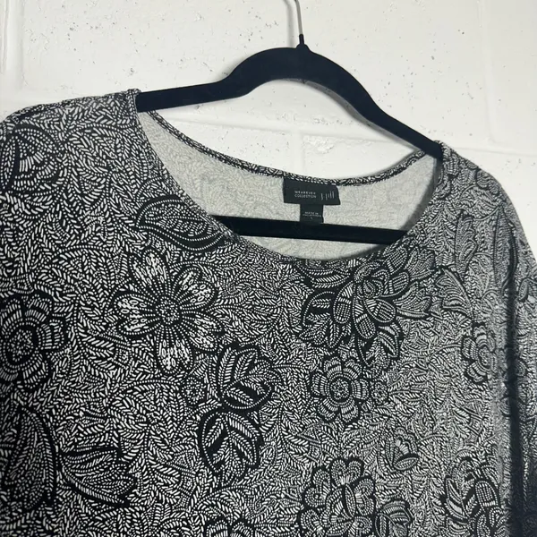 WEAREVER Collection J Jill Floral Print 3/4 Sleeve Top‎ Tunic Women's - Image 5