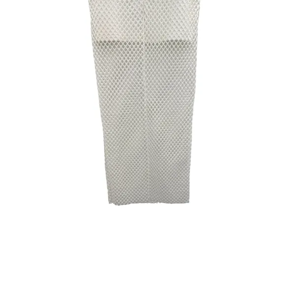 Sabo Skirt Nina Mesh Midi Skirt White‎ Sheer Overlay Bodycon Size XS - Image 6