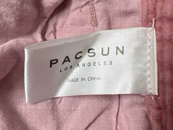 PacSun Pink Corduroy Mom Jeans - Image 4
