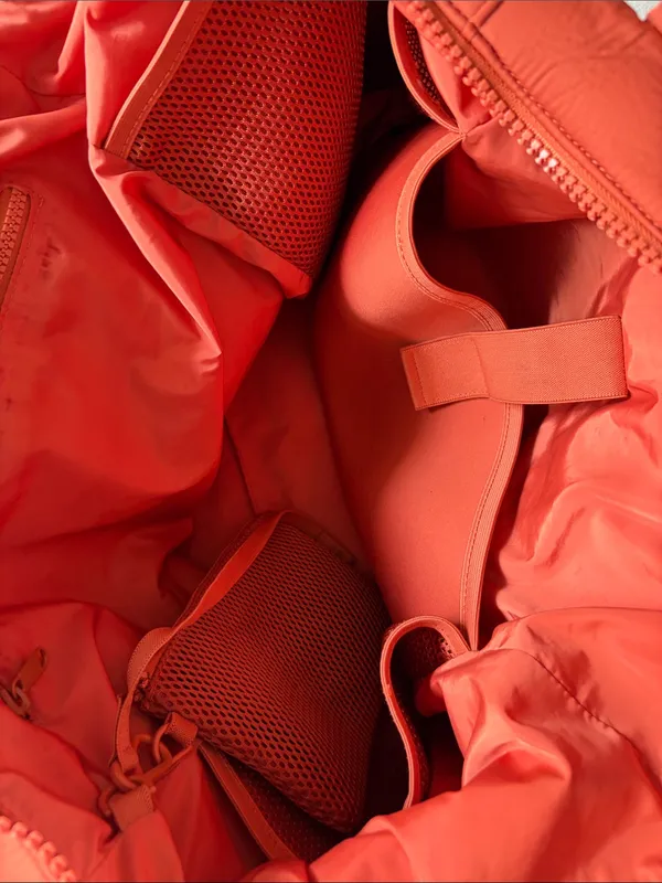 Dagne Dover Orange Neoprene Tote - Image 6