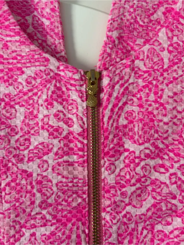 Lilly Pulitzer for Target “See Ya Later” Shift Dress Sleeveless Hot Pink Pattern - Image 5