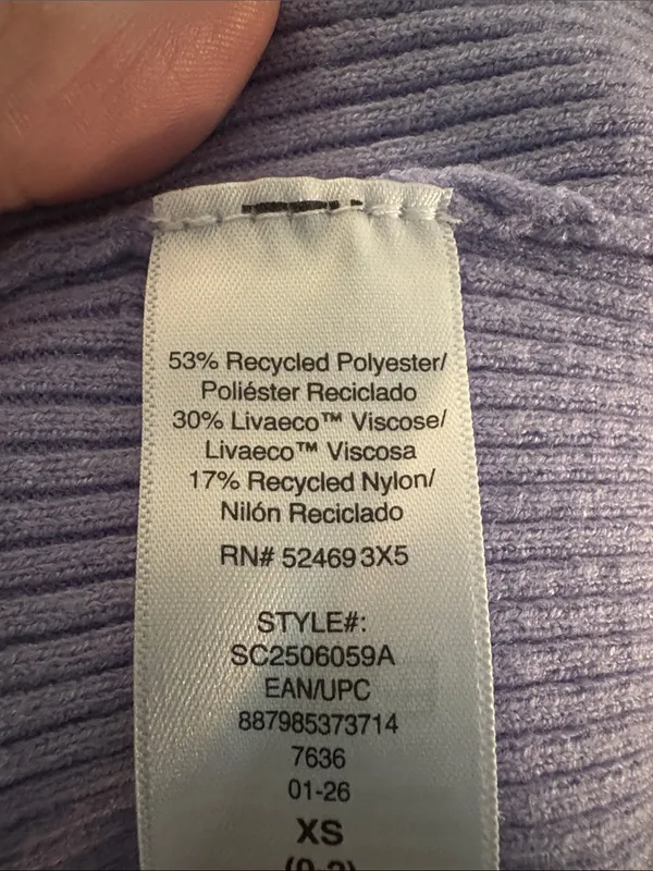 NWT Scoop Square Neckline Cardigan Sweater, XS - Image 8