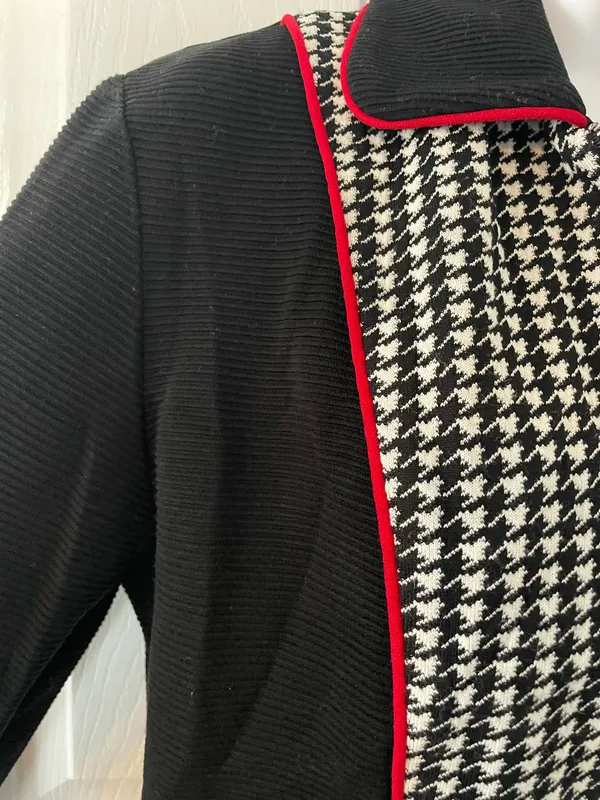 Vintage Michael B Ltd Cropped Blazer Jacket Size 6 Retro Made in the USA - Image 5