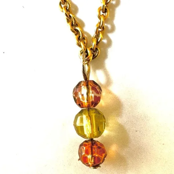 Cookie Lee butterfly beaded pendant necklace - Image 8