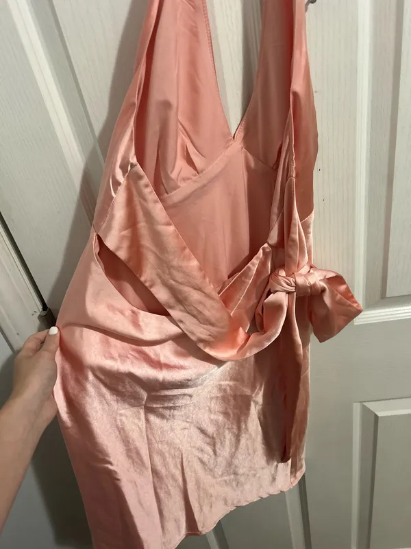 Pink altard state dress halter - Image 3