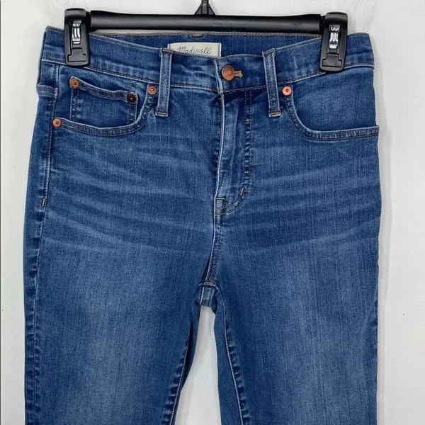 Madewell Cali Demi-Boot Jeans in Fleetwood Wash size 26 - Image 2