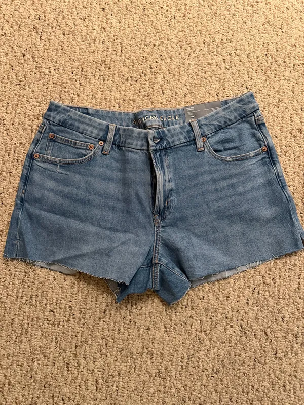 American Eagle Curvy Low Rise Cut Off Shorts BRAND NEW NWT - Image 5