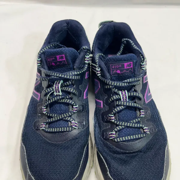 New Balance Sneaker Navy/Purple Rugged Design‎ W/Traction for Trails/Walking 10 - Image 2
