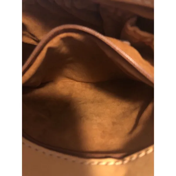 Patricia Nash Venezia Brown and Tan Leather Crossbody Pouch - Discontinued - Image 11