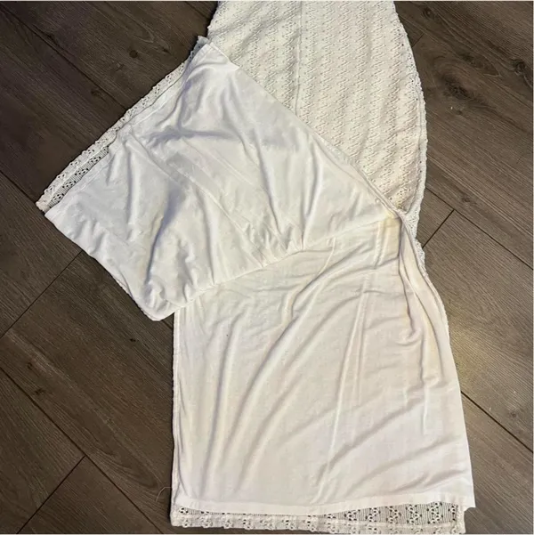 Forever 21 Dress White Crochet Lace - Image 3