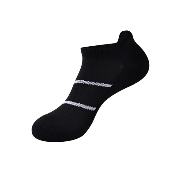 Colorful Unisex Cushioned Boat Socks 5 Pairs Tab Low Cut High Quality NEW - Image 5