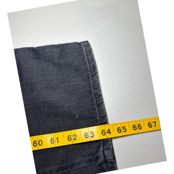 Own. NWT Black Denim Boiler Suit | Snap Front Coverall Jumpsuit | Size 16R - Image 10
