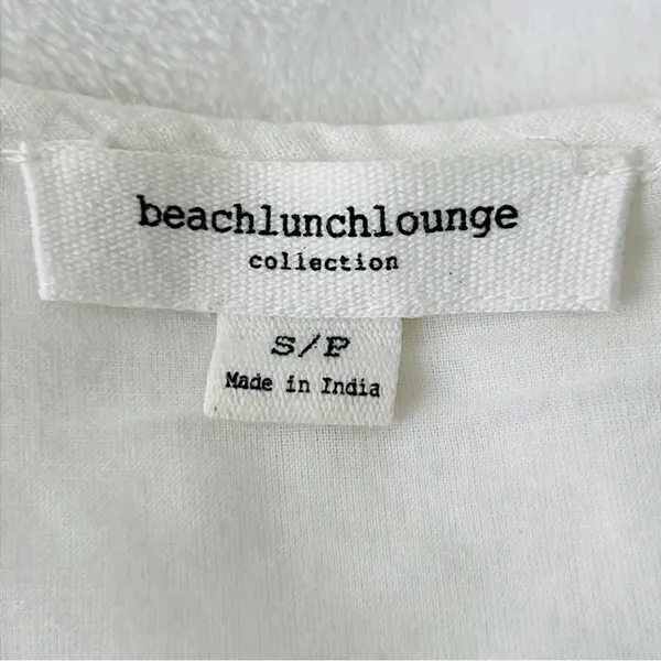 Beach Lunch Lounge White Blouse - Image 3